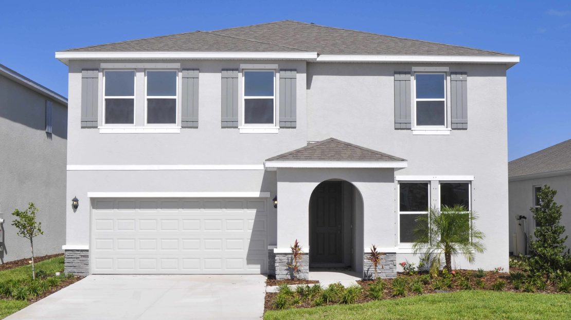 Hemingway Exterior floorplan