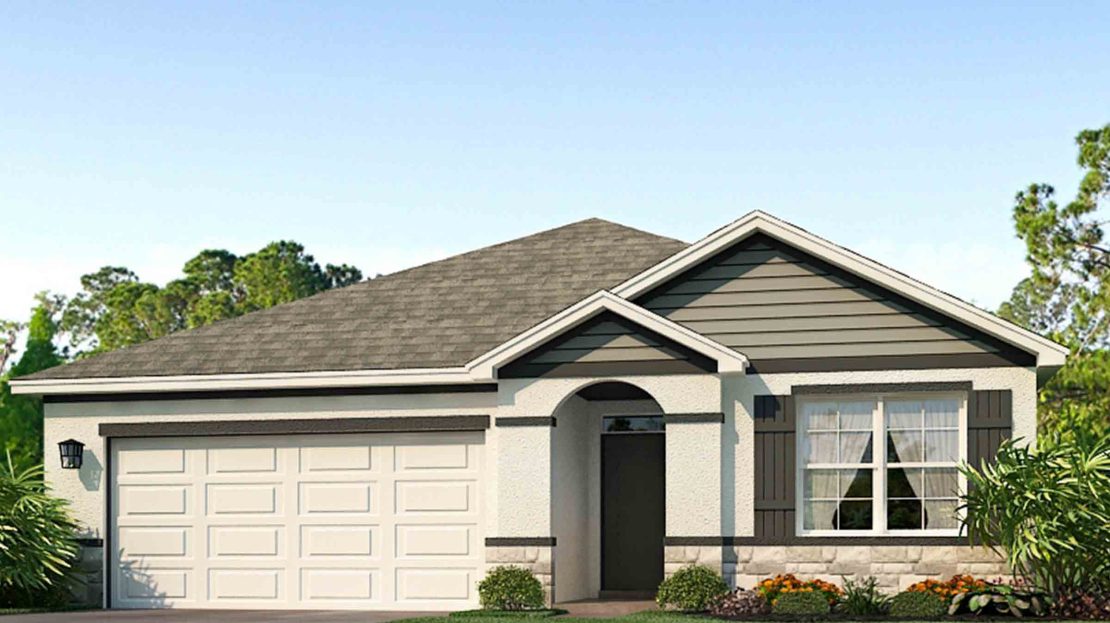 Aria Single family floorplan