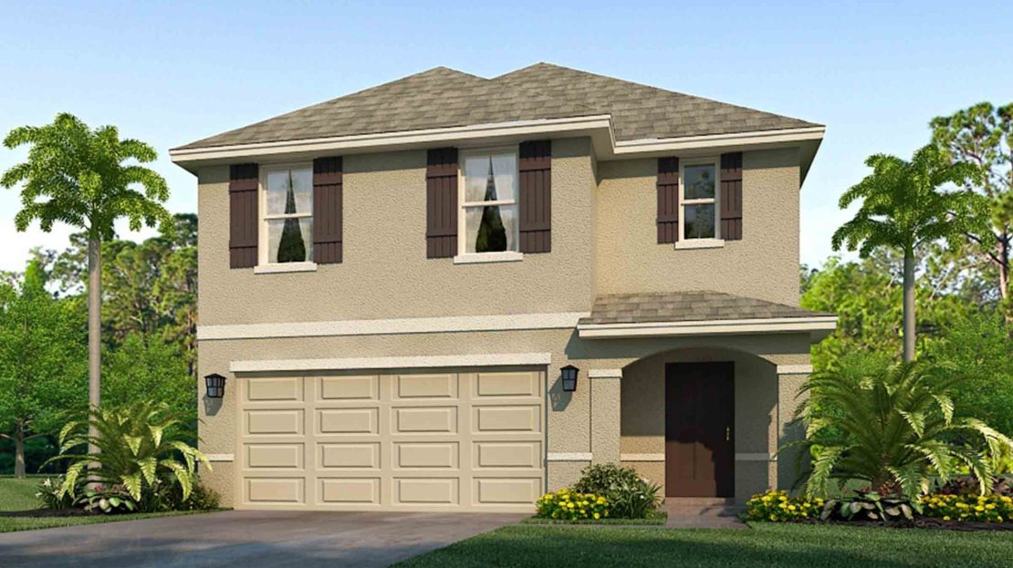 Robie Single family floorplan