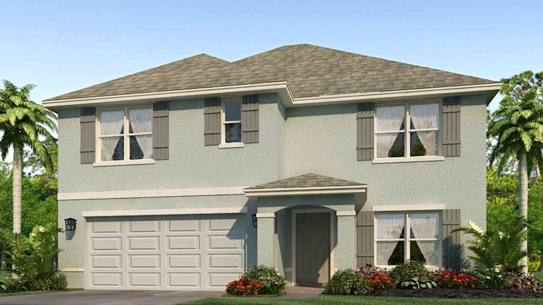Hayden Single family floorplan