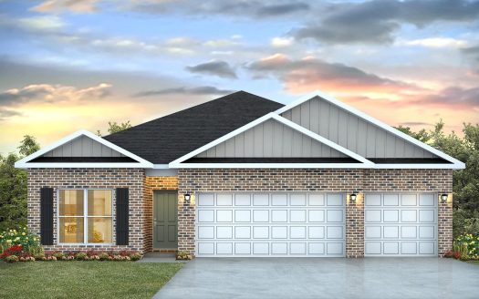 The Madison Exterior floorplan