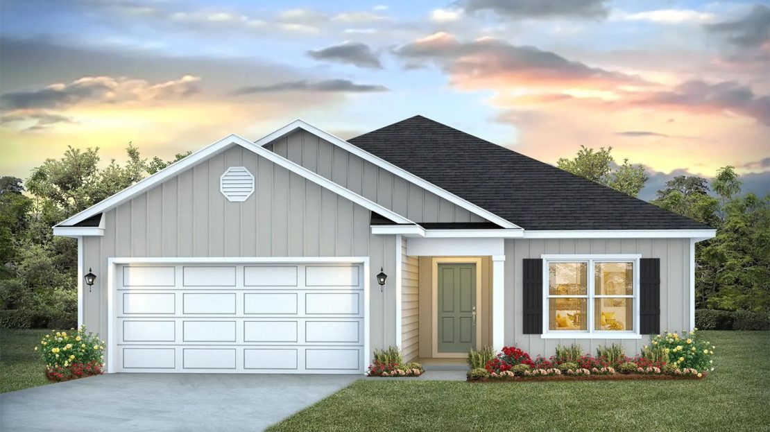 The Lismore Exterior floorplan