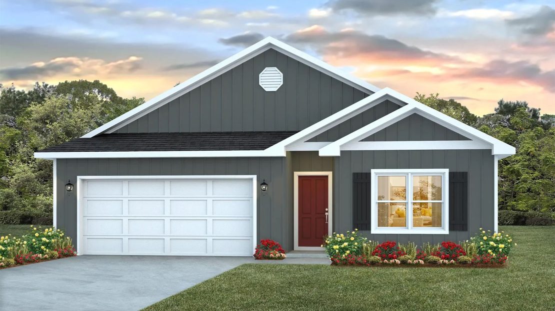 The Beau Exterior floorplan