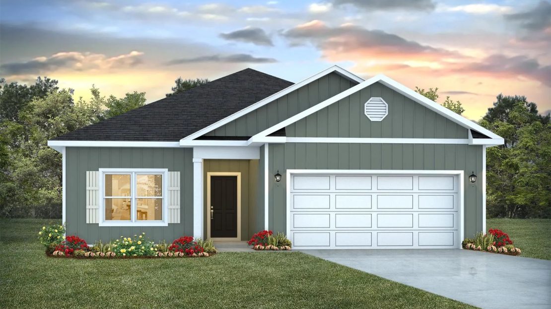 The Walker Exterior floorplan