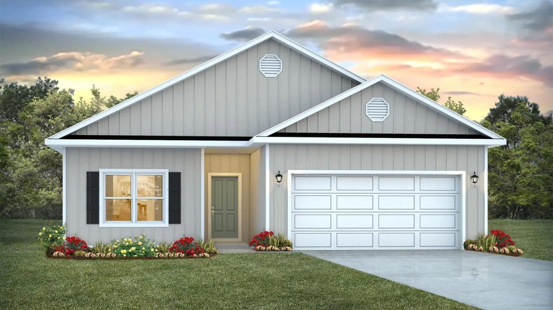 The Walker Single family floorplan