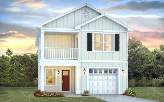 The Monroe Exterior floorplan