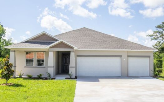The Naples Exterior floorplan