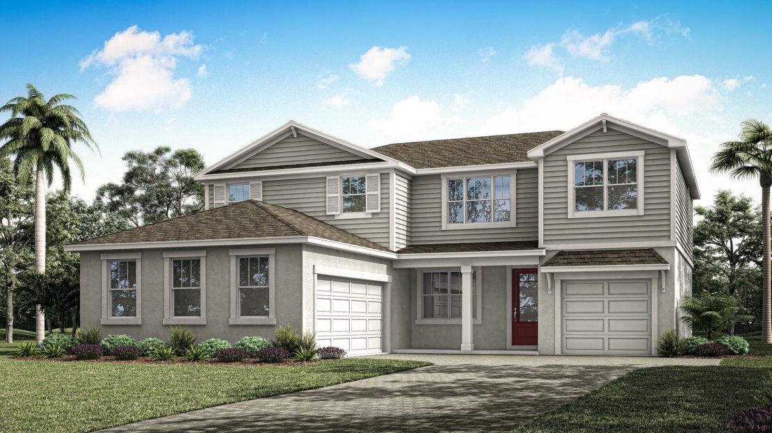 Pensacola Exterior floorplan Waterbrooke