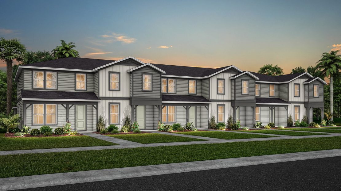 Foxtail - Exterior Unit Model at The Grow Pre-Construction Homes