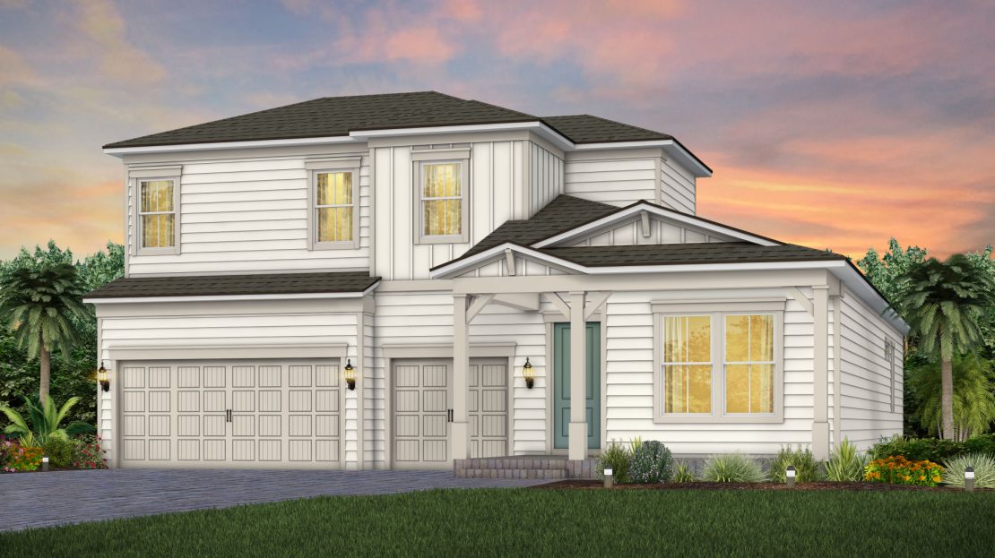 Mahogany Grand Model at Westerly Park at Wildlight Pre-Construction Homes