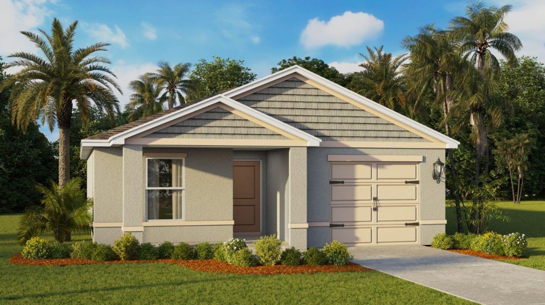 Greenbriar Exterior floorplan