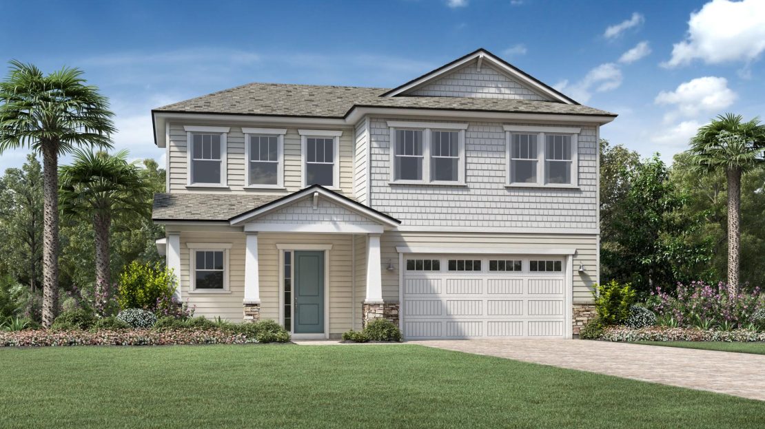 Edgeport Craftsman Model at Shores at RiverTown Single Family