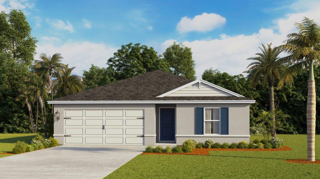 Archer II Exterior floorplan