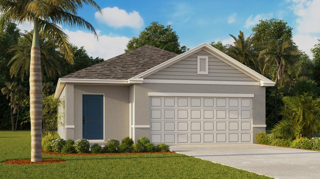 Downing Exterior floorplan