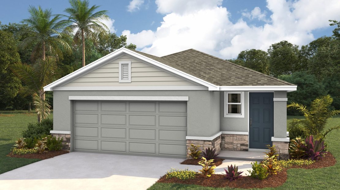 Harper Exterior floorplan