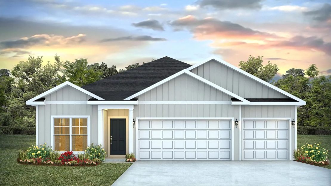 The Madison Exterior floorplan