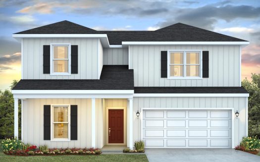 The Ozark Exterior floorplan