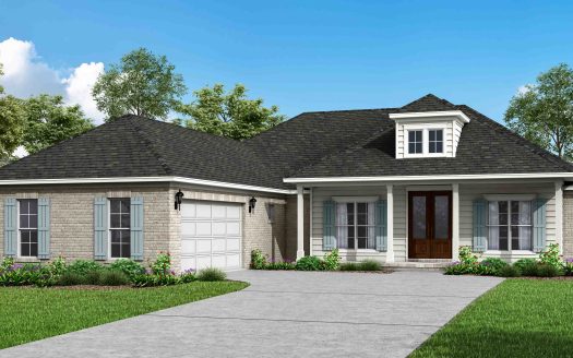 The Pecan Exterior floorplan