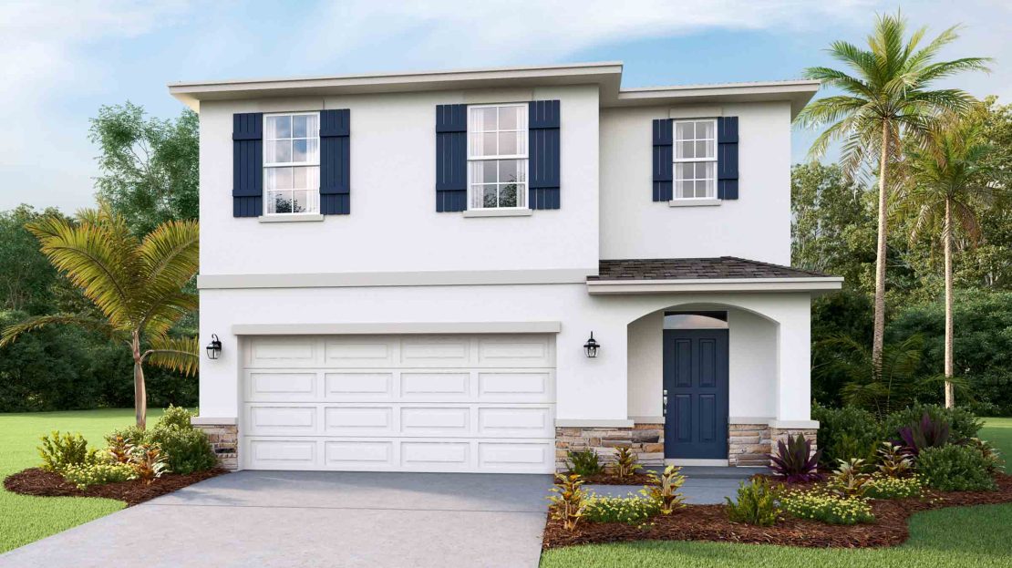Robie II Exterior floorplan