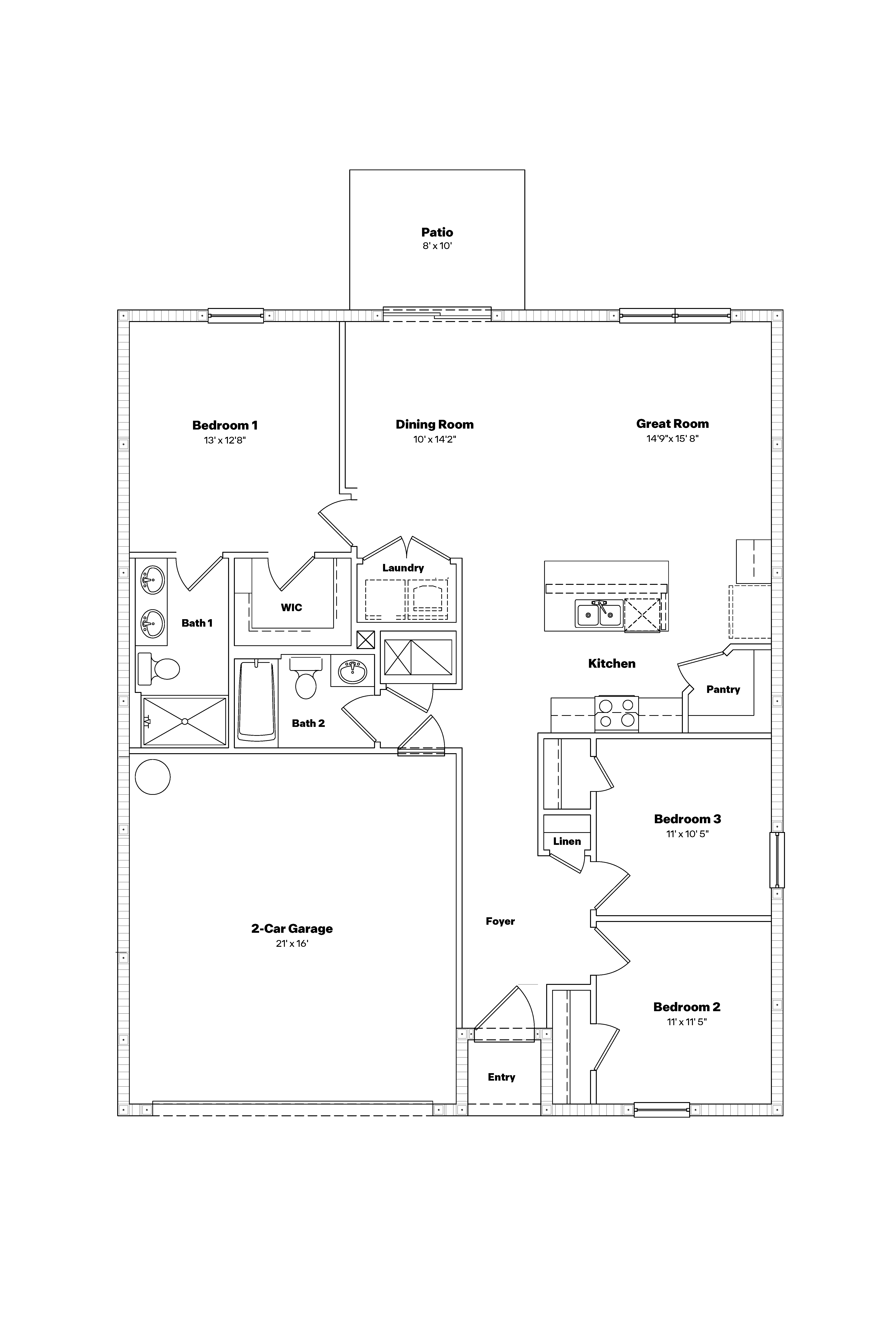 Archer II Floorplan