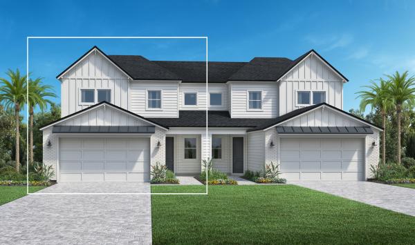 Woodlawn Elite Modern Craftsman Model at Crosswinds at Nocatee in Ponte Vedra