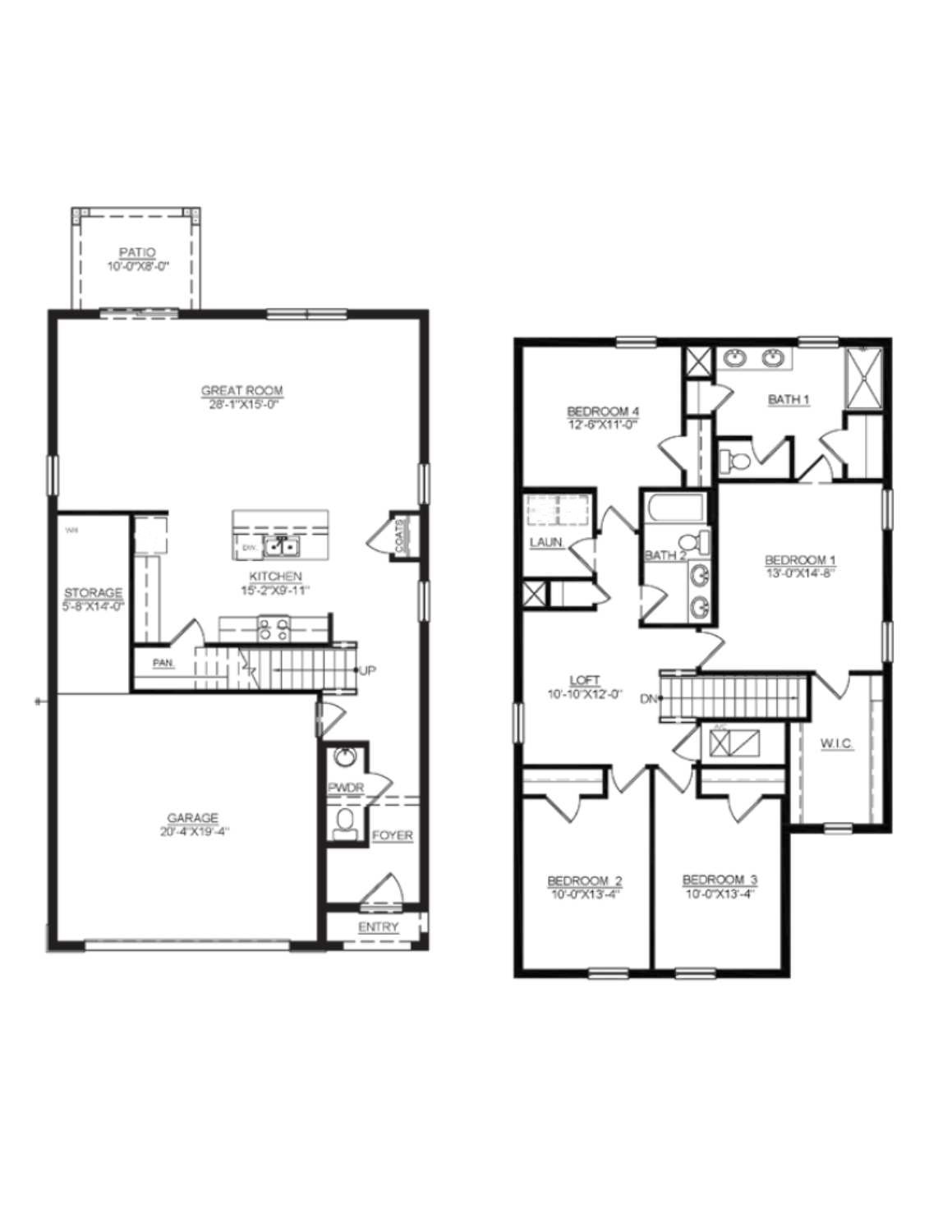 Elston II Floorplan