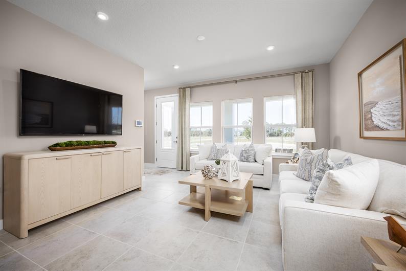 Allegro Model at Lake Mattie Preserve Townhomes by Ryan Homes