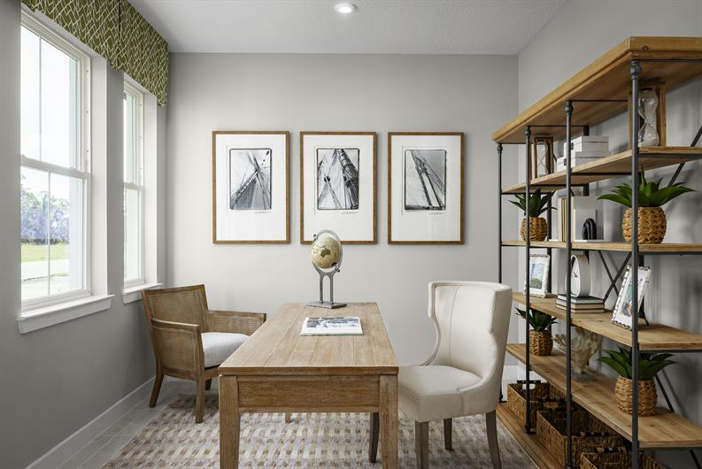 Brooks Model at Lost Tree Preserve by Ryan Homes