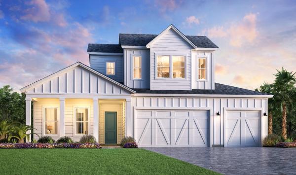 Barnwell Elite Modern Farmhouse Model at Newbrook in St. Augustine