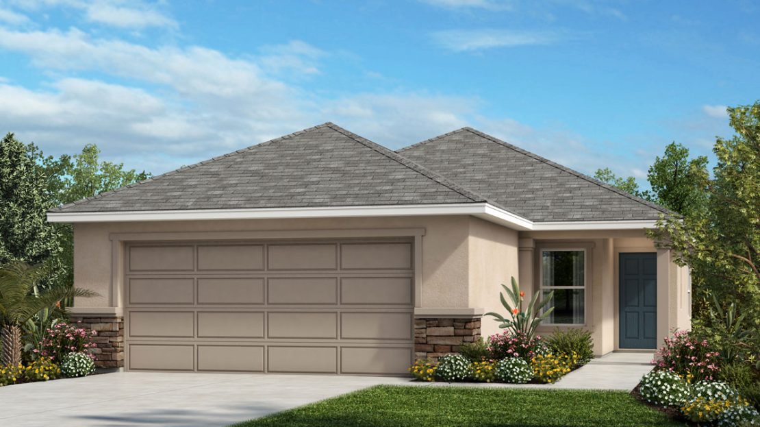 Plan 1637 Model at Reserve at Forest Lake I by KB Home