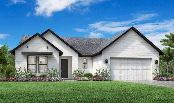 Skimmer Modern Ranch Model at Regency at Waterset in Apollo Beach