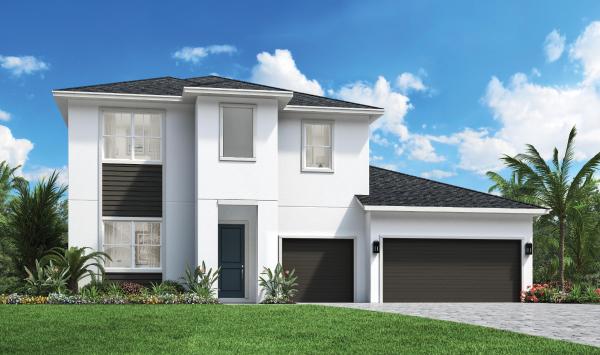 Frankfield Transitional Model at Riverside Oaks in Sanford