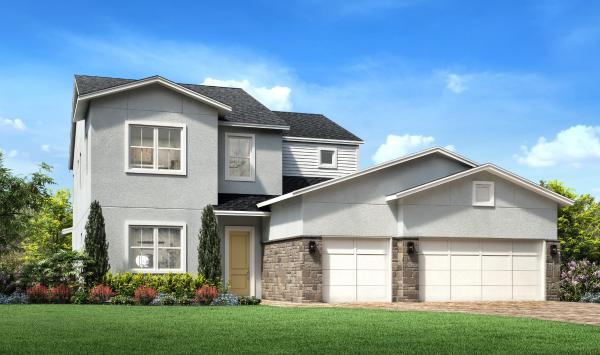 Georgette Contemporary Model at Riverside Oaks in Sanford