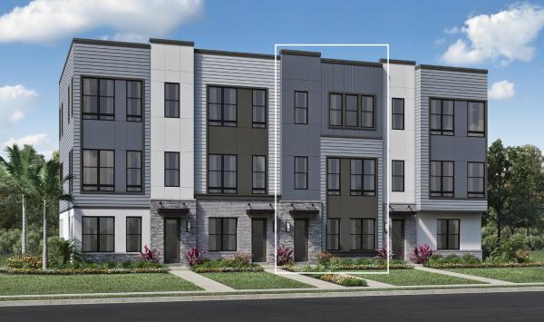 Citrine Modern I Model at The Brix at The Packing District in Orlando