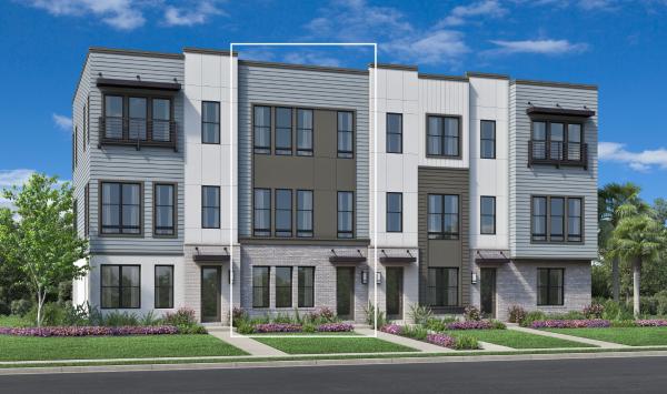 Citrine Modern II Model at The Brix at The Packing District in Orlando