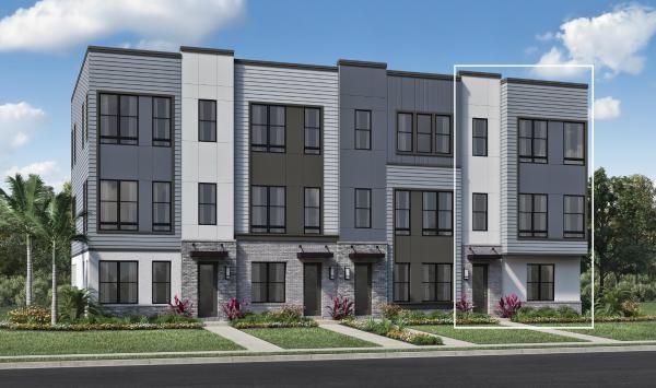 Nova Elite Modern I Model at The Brix at The Packing District in Orlando