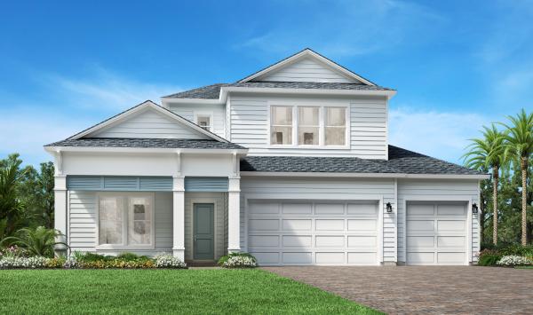 Barnwell Elite Modern Coastal Model at Toll Brothers at Veranda Bay in Flagler Beach