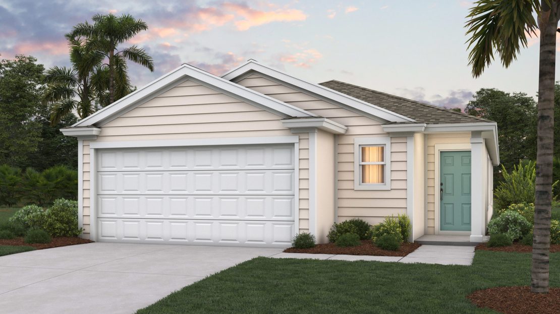 Allex Exterior floorplan