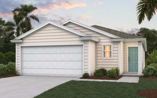 Allex Exterior floorplan