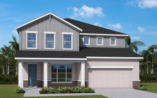 Bradley Exterior floorplan