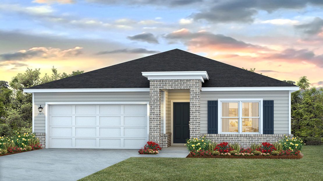 The Beau Exterior floorplan