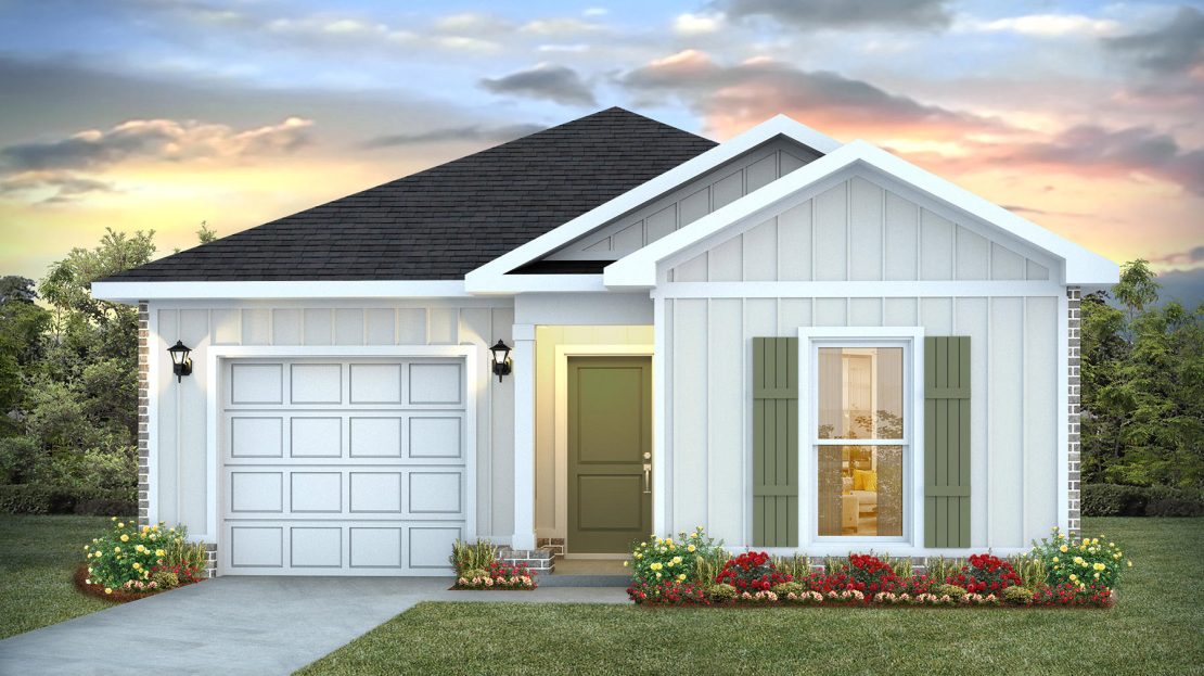 The Camilla Exterior floorplan