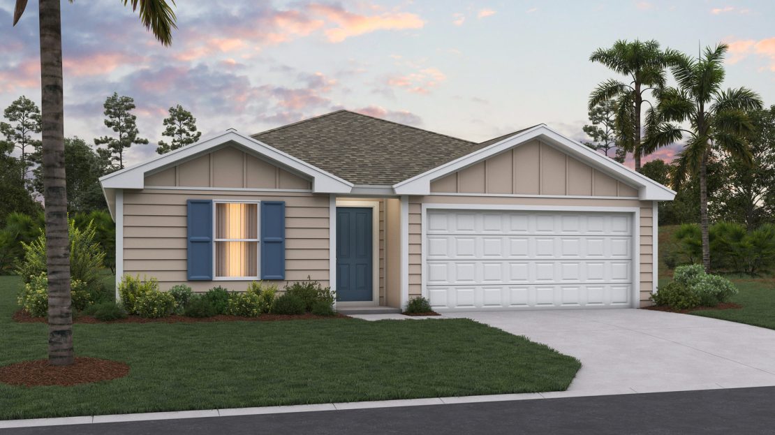 Dundee Exterior floorplan