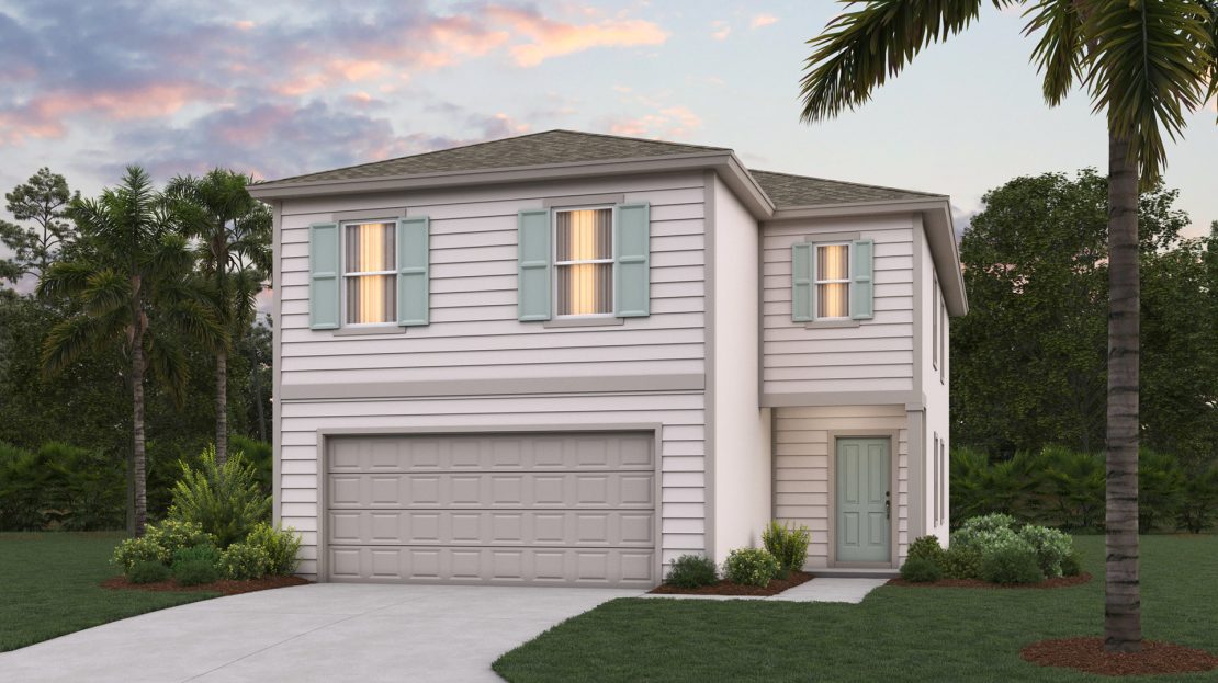 Elston Exterior floorplan