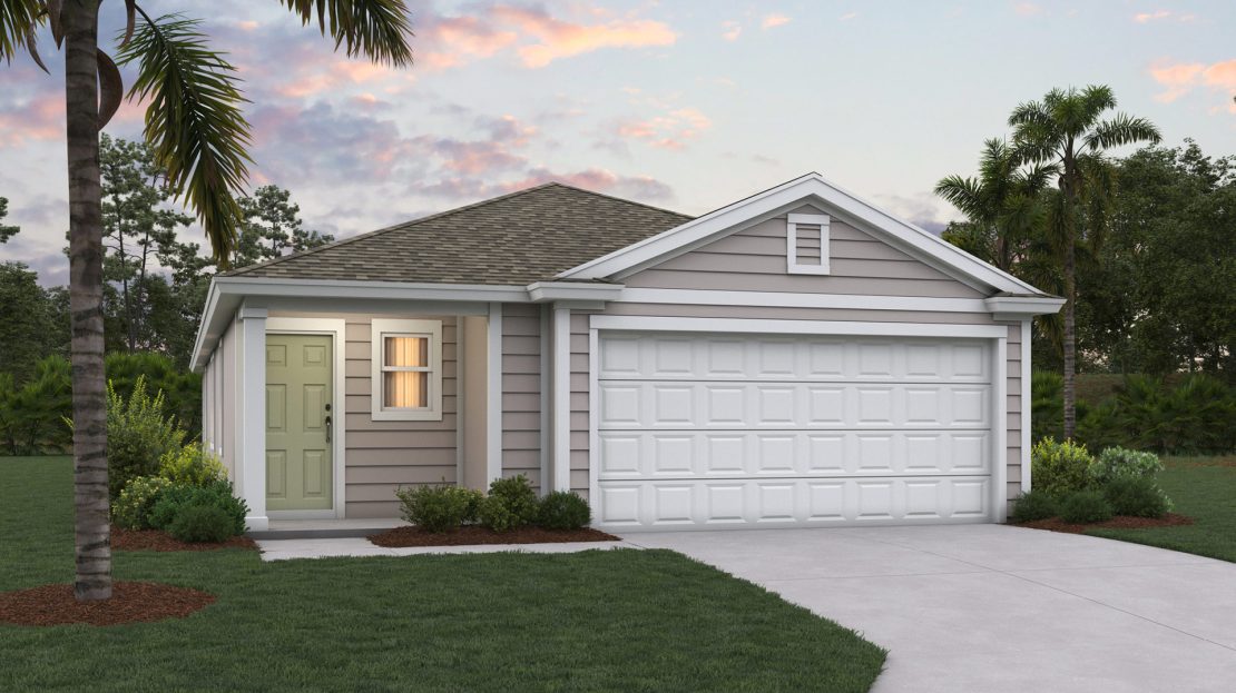 Harper Exterior floorplan