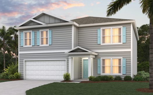 Hayden II Exterior floorplan