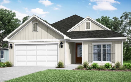 The Lily Exterior floorplan
