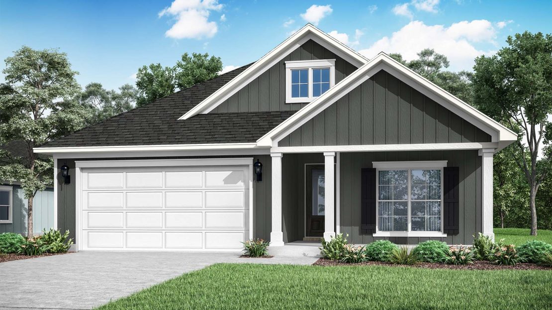The Lily Single family floorplan