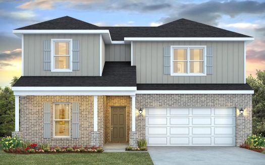 The Ozark Exterior floorplan