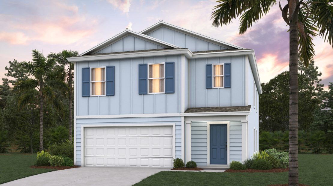 Robie Single family floorplan